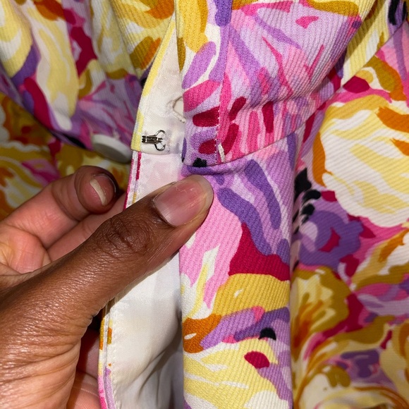 Saks Fifth Avenue Vintage Ruffle Wrap Top (8) - Picture 4 of 10